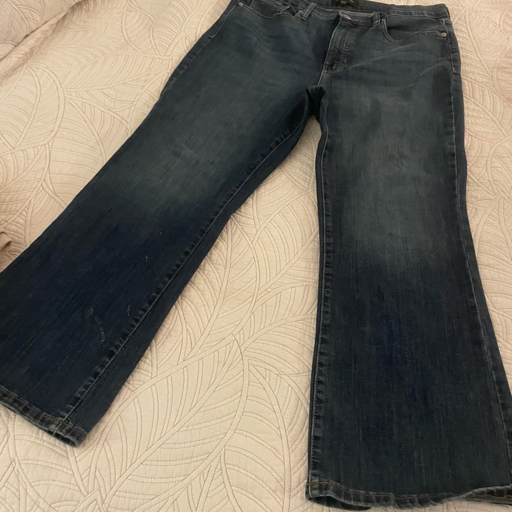 Banana Republic Dark Blue Flare Jeans